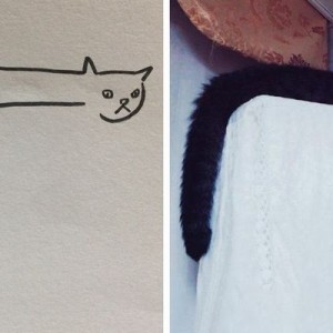 絵だけ見ると、何がなんだかわからない→実は忠実に再現していたイラストがツボる１４枚