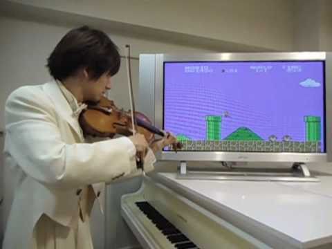 コインの音まで再現！スーパーマリオブラザーズをヴァイオリンだけで演奏