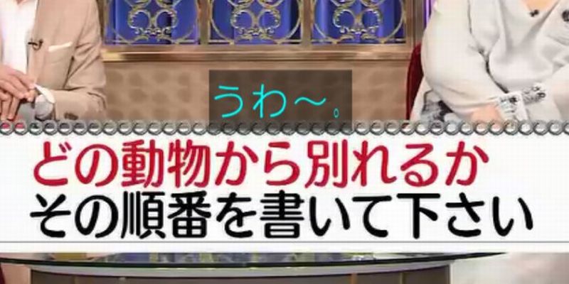 これは当たってる かなりドンピシャ ５匹の動物で心理テスト 選んだ順番で Corobuzz