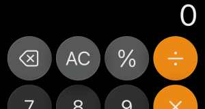 iPhoneの電卓にあるもっと知られていい「便利さ」が発見だった