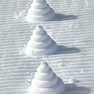 「雪でうんこ作ってキッズたち喜ばせようぜ！」友達と並べて様子を見ていたんです…