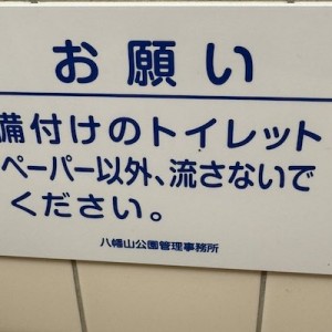 公園のトイレでふと顔を上げたら→励まされ慰められたワケ