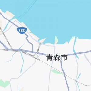 青森駅ってなんでこんな独特な形してるんだろ？？地図に答えが書いてあった