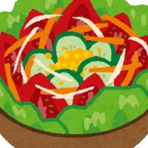 おい洋食！サラダを食べるたびに思う、我々の頭の中！（笑）