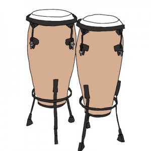 ボンゴとコンガの違いをすぐに判別できない、成る程覚えた