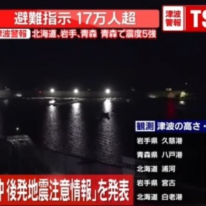 マグニチュード7.7の大地震が起きて、包括的に捉えていくと