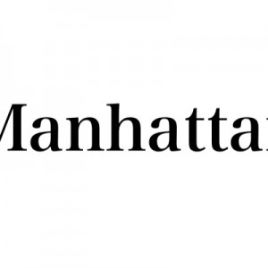 逆に間違えている気がする、Manhattanのスペルがあまりにも（笑）